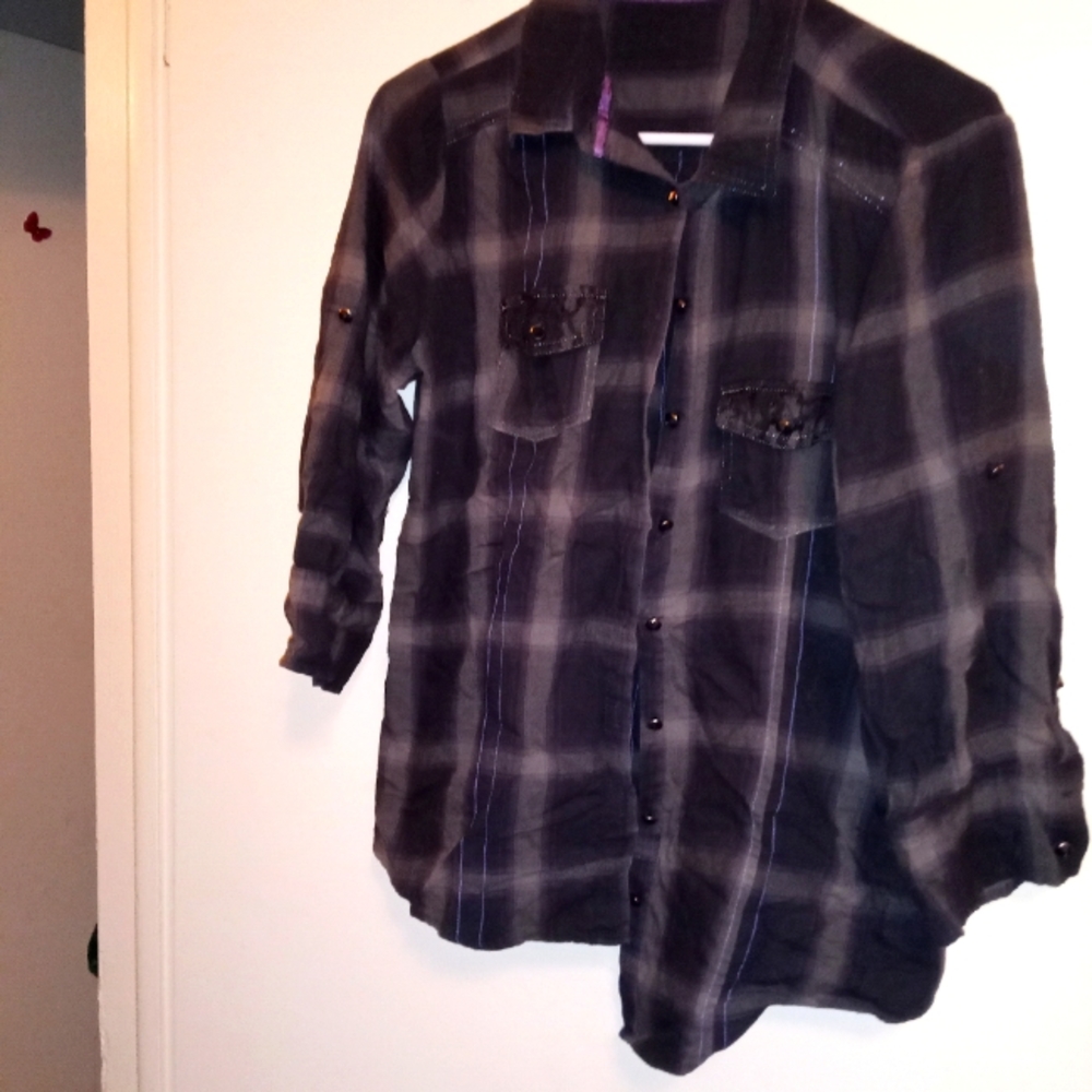 Button up top